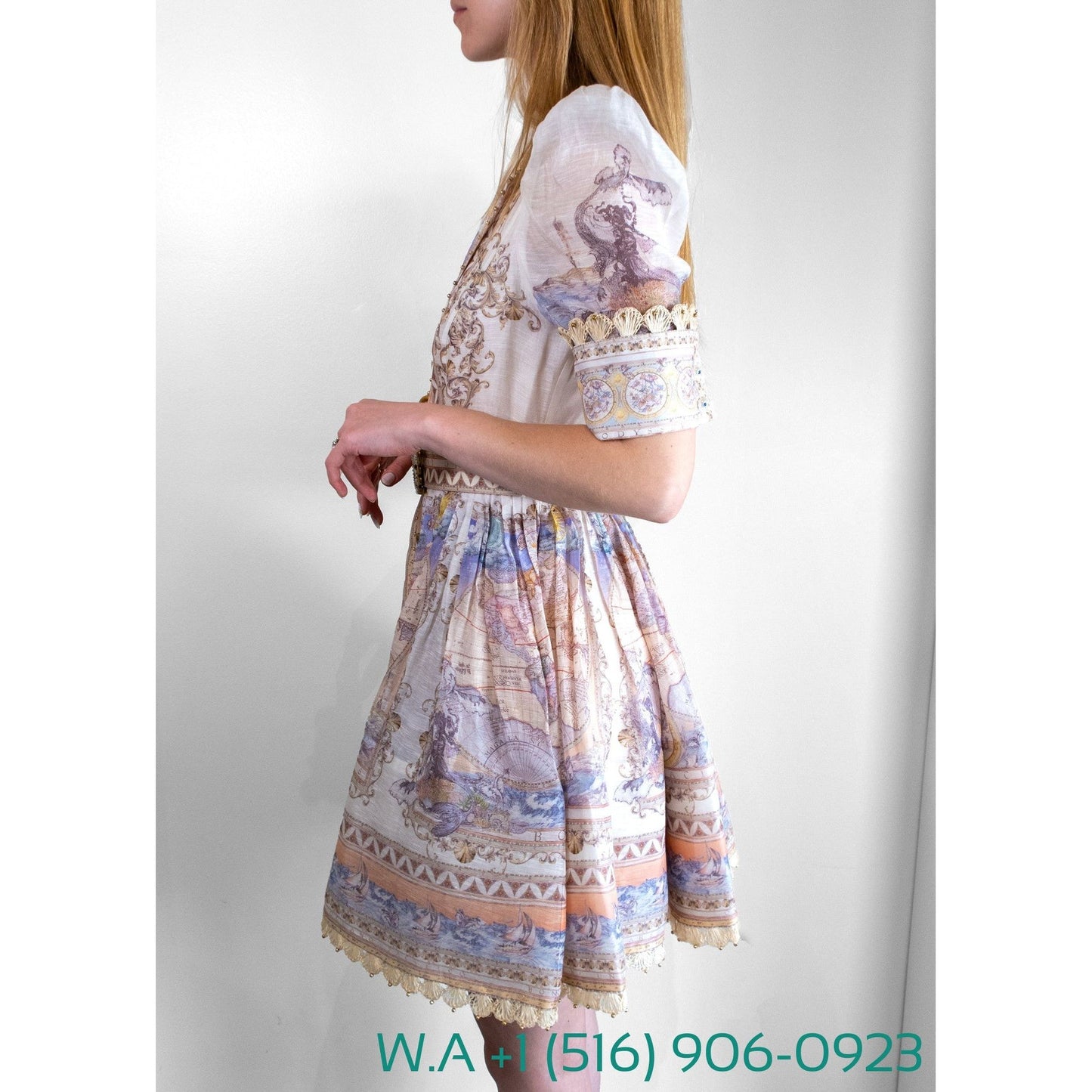 Zimmermann High Tide Mini Shirt Dress