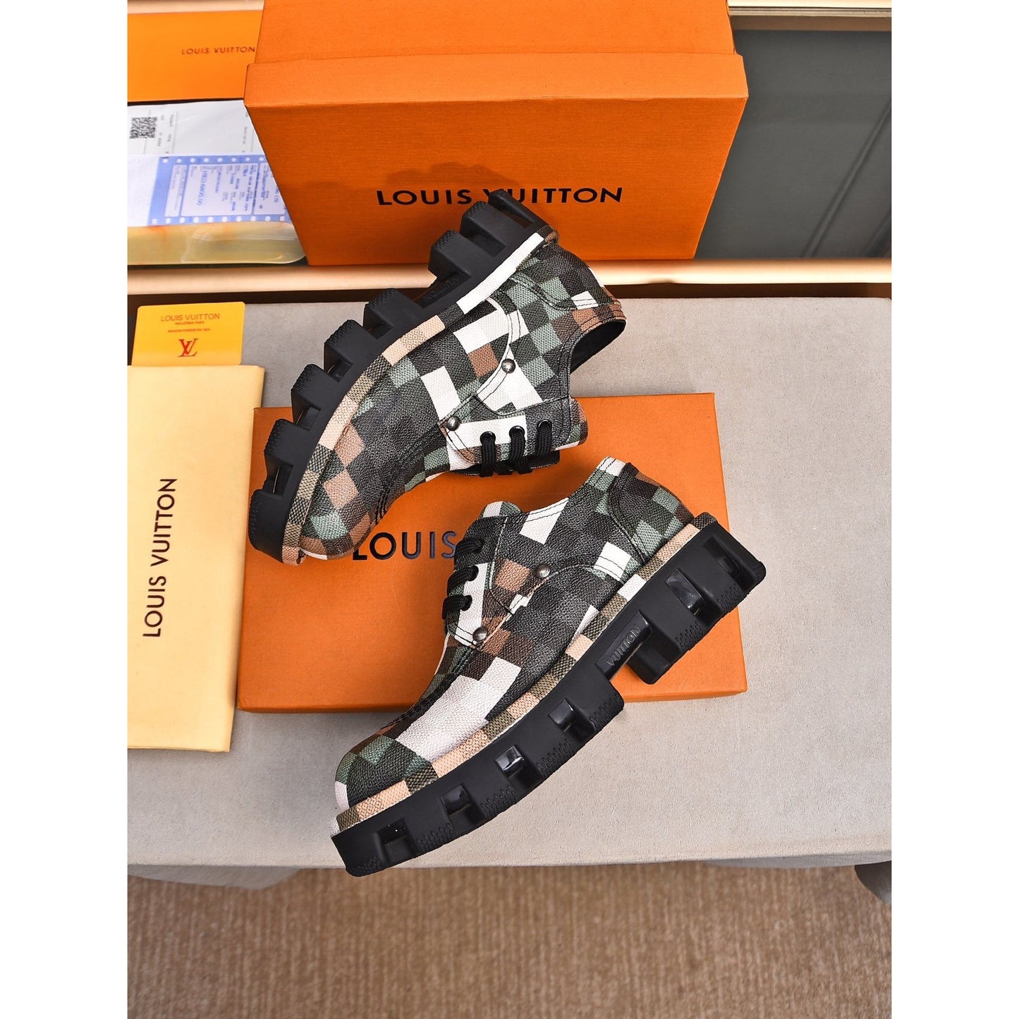Louis Vuitton Boots For Men Sku #1256529