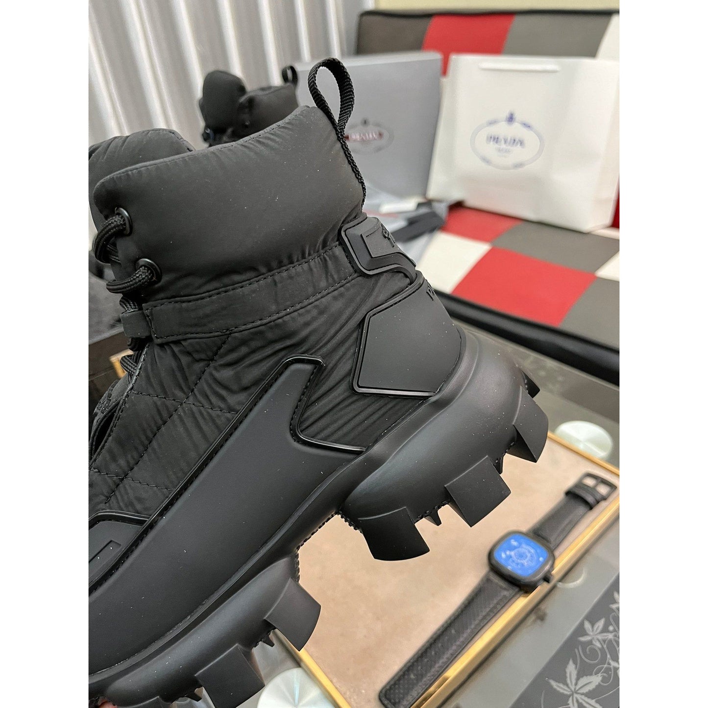 Prada Boots For Men Sku #1257086