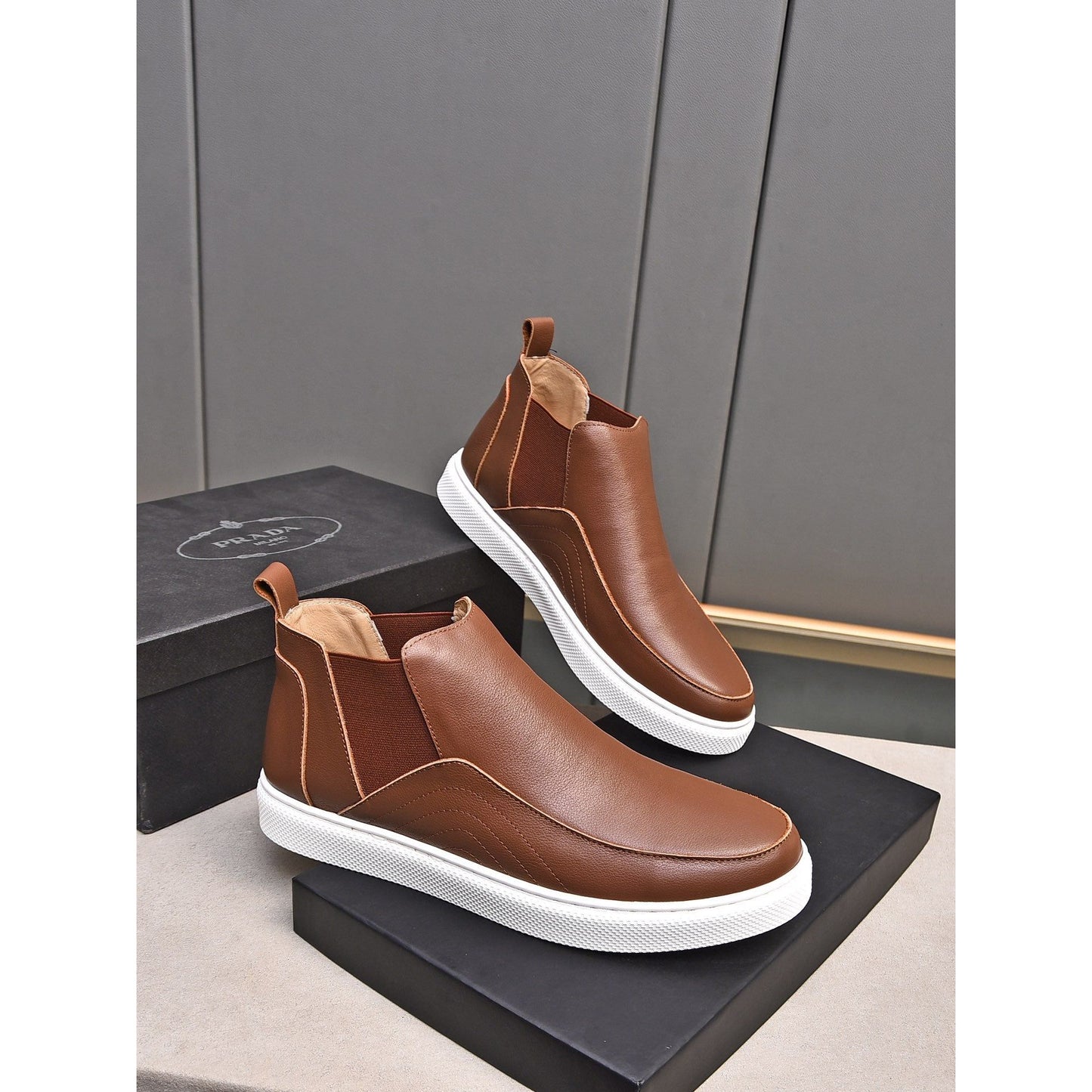 Prada Boots For Men Sku #1257673