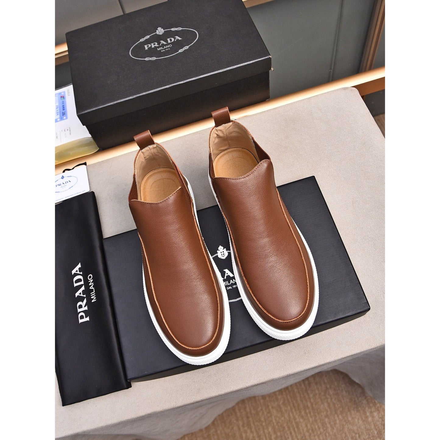 Prada Boots For Men Sku #1257673