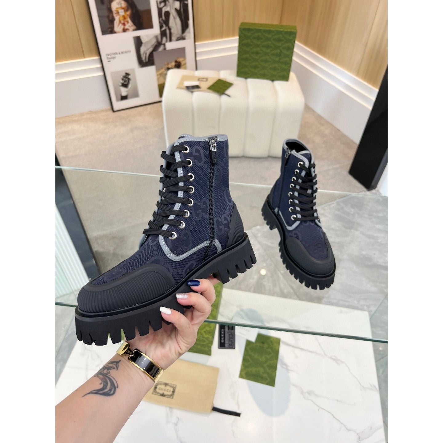 Gucci Boots For Men Sku #1257918