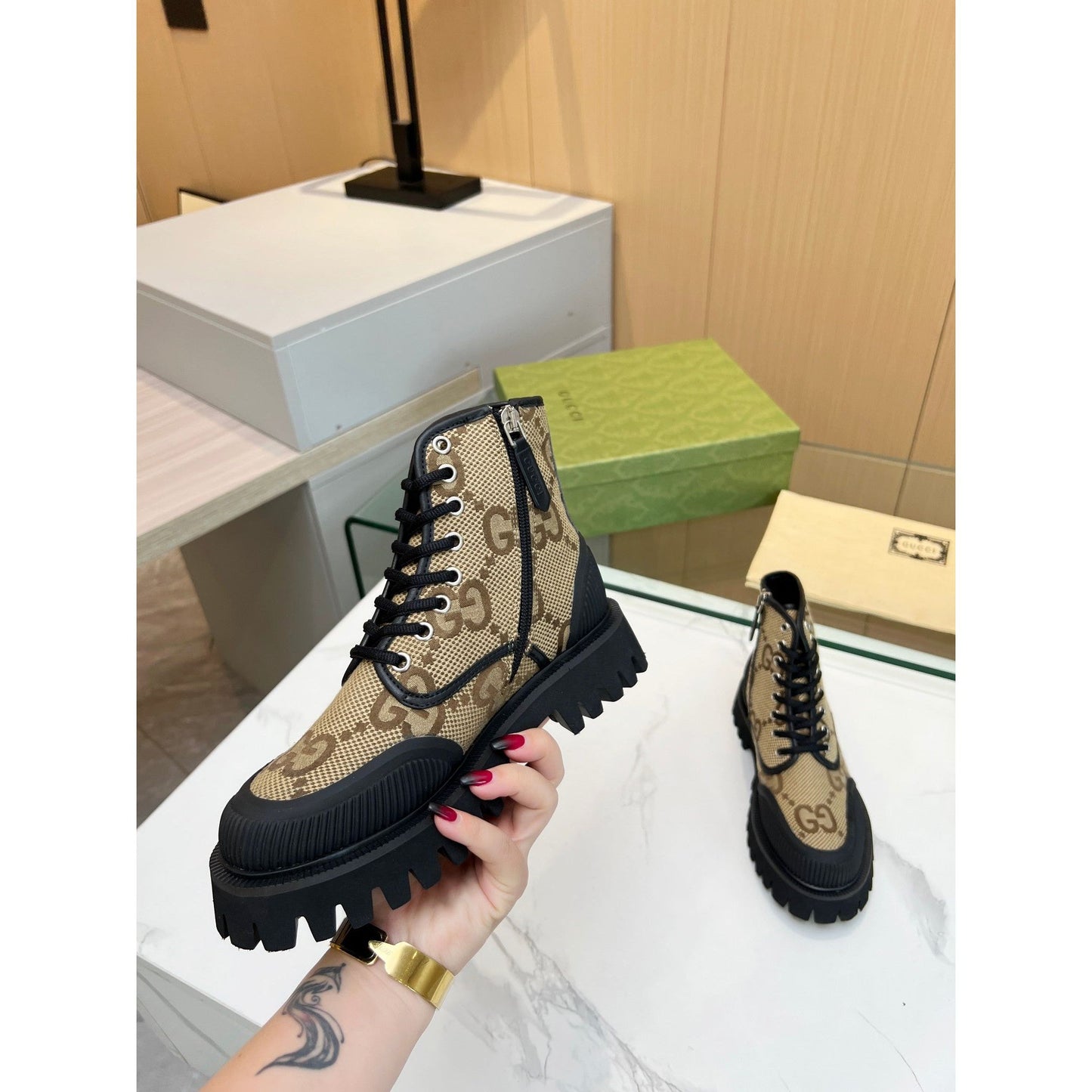 Gucci Boots For Men Sku #1257936