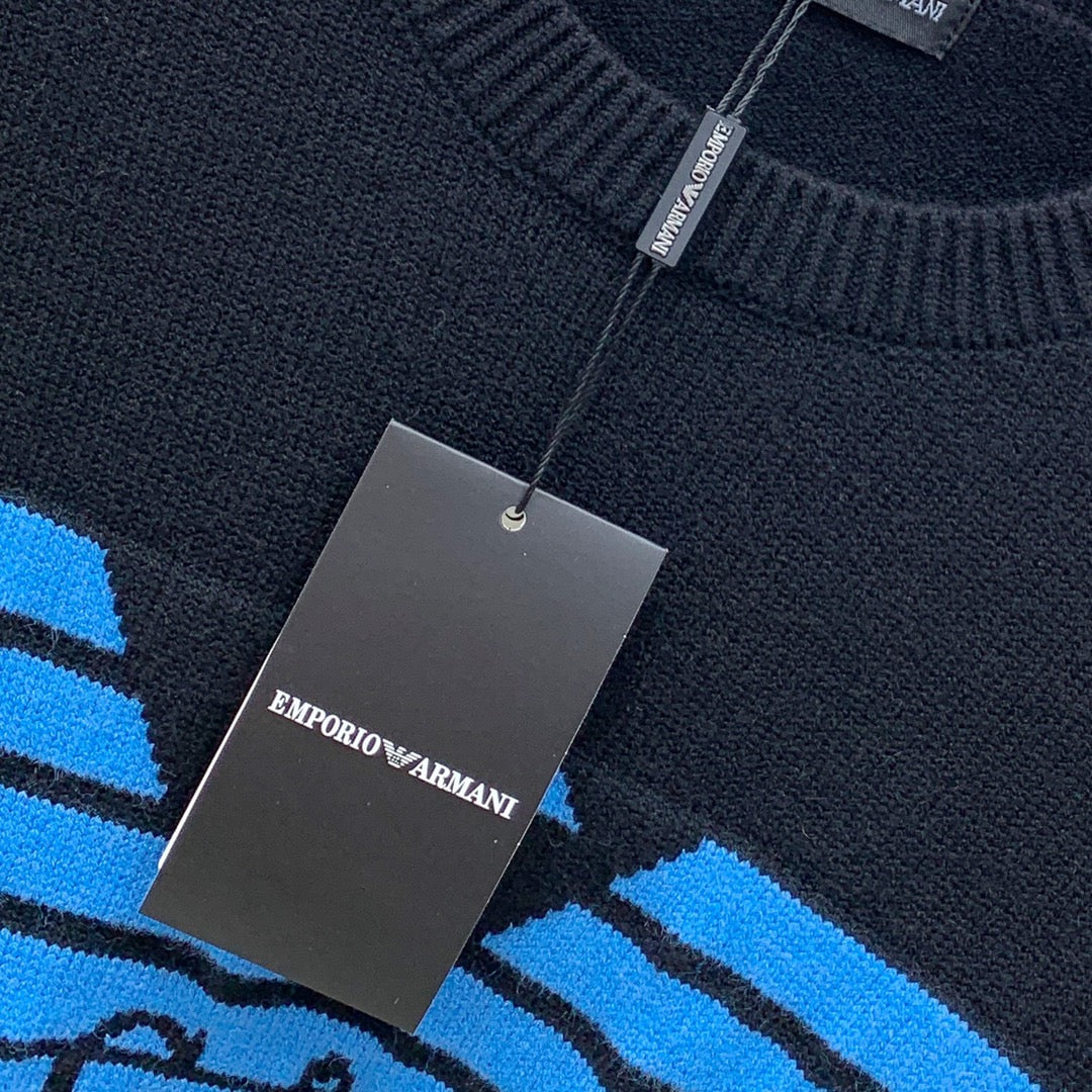 Armani Sweaters Long Sleeved For Men Sku #1265613