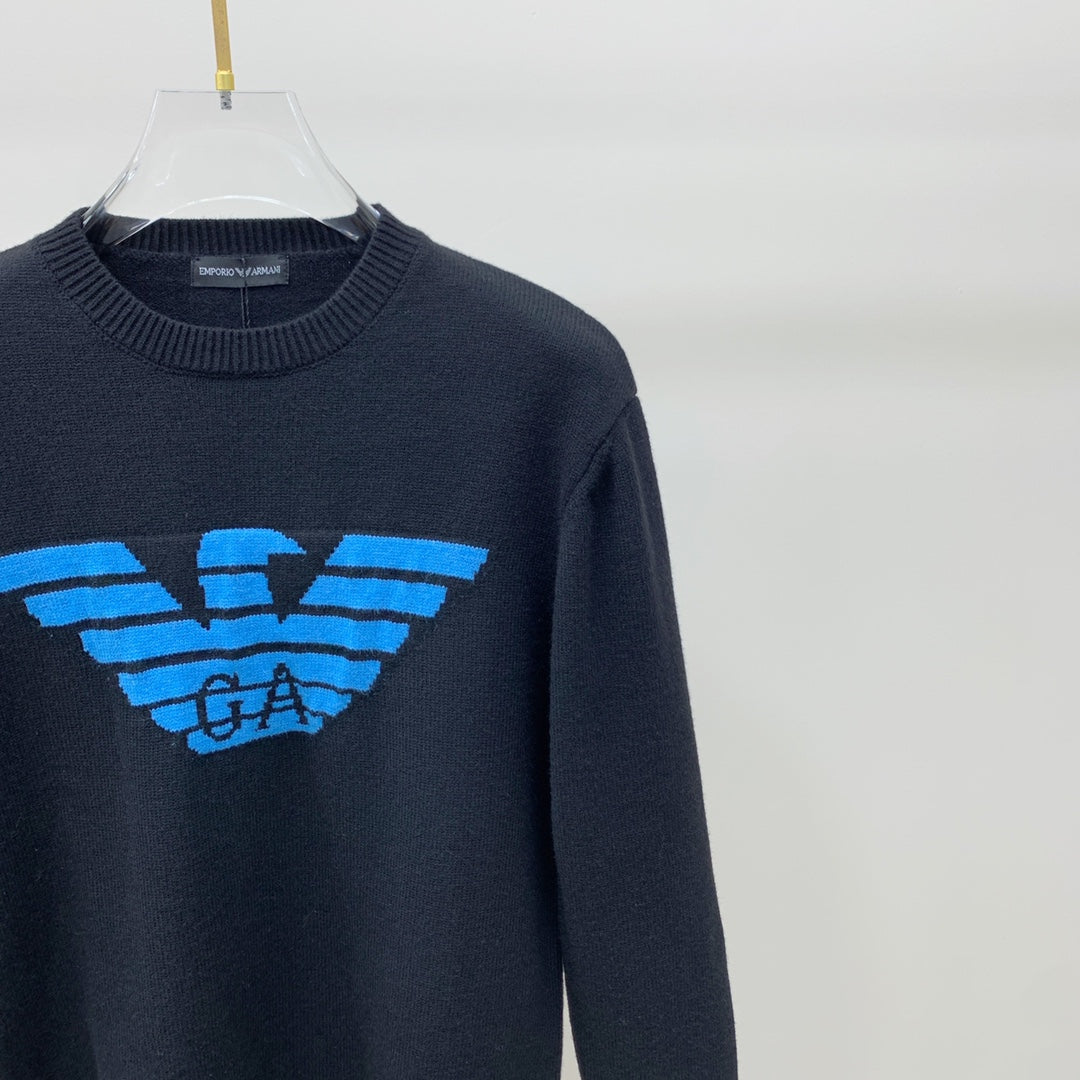 Armani Sweaters Long Sleeved For Men Sku #1265613