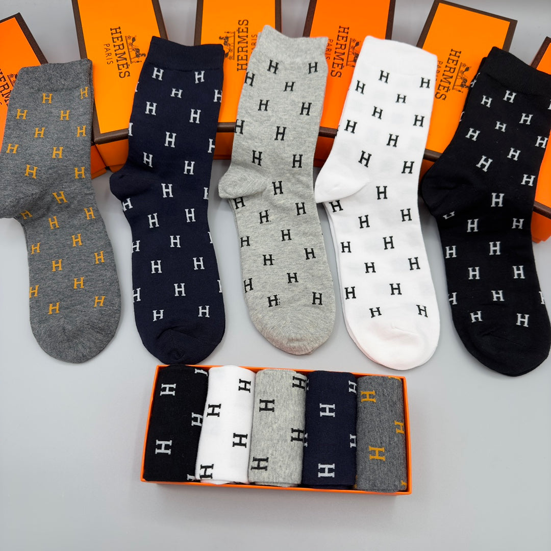 Hermes Socks Sku #1269619