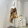 Zimmermann Tiger Skin Print Sleeveless Bow Mini Tube Dress