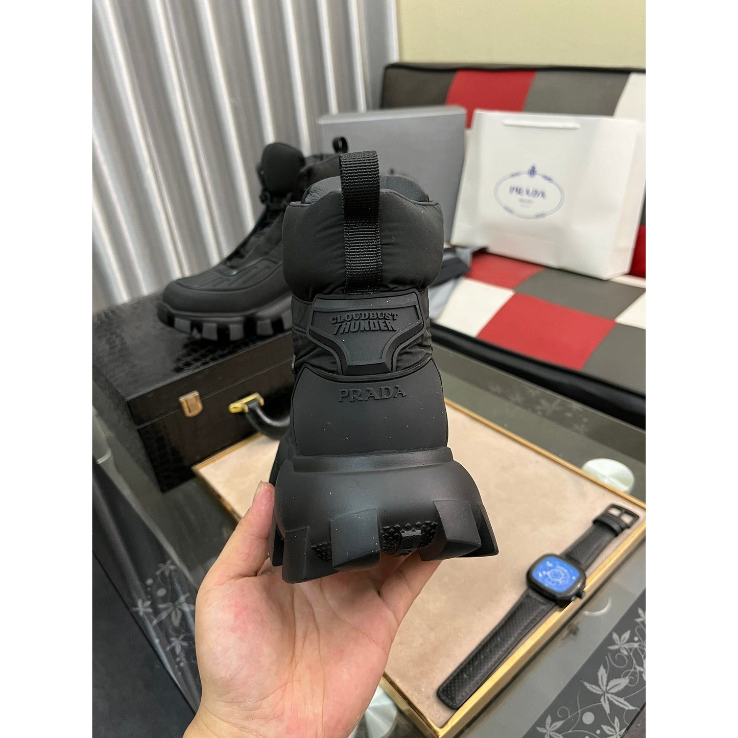 Prada Boots For Men Sku #1257086
